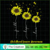 Sunflower Childhood Cancer A SVG Cut File for Cricut