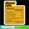 Dinner Rolls Nutrition Facts SVG Cut File for Cricut 3 122 copy 2