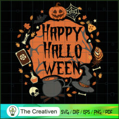 Happy Halloween Funny Witches Brew SVG Cut File for Cr Design 13444
