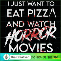 Funny Horror Movie Fan Halloween SVG Cut File for Cricut & Silhouette