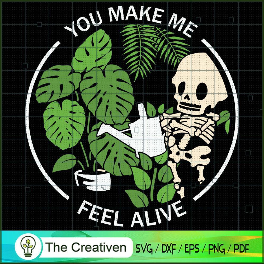 You Make Me Feel Alive Hallo SVG Cut File for Cricut 1 You Make Me Feel Alive Hallo SVG Cut File for Cricut