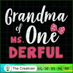 Grandpa of Ms Onederful 1th Birthday SVG Cut File for  Design 13185