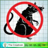 No Rats Union Anti Rats SVG, Anti Rats SVG, F*ck Rats SVG 3 142 copy 1