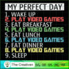 Perfect Day Routine Gamer SVG , Gamer SVG 2 105 copy 2