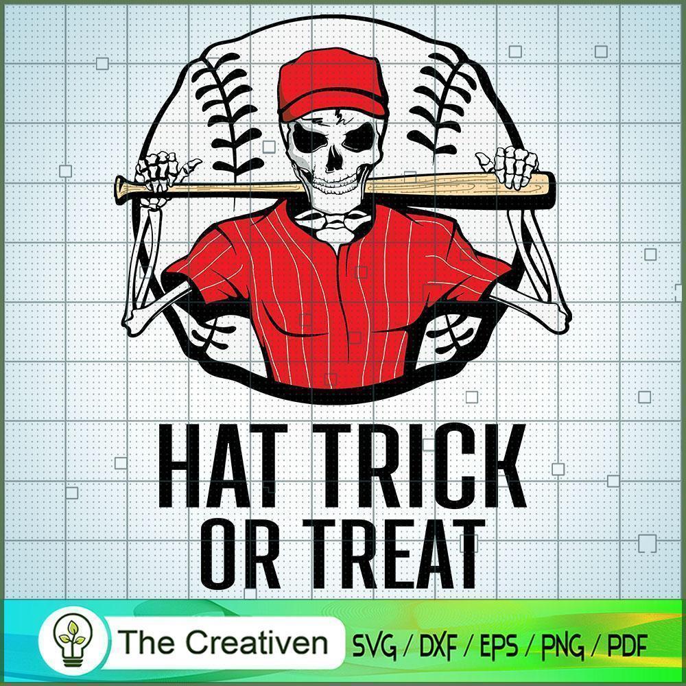 Skeleton Hat Trick or Treat SVG Cut File for Cricut 1 Skeleton Hat Trick or Treat SVG Cut File for Cricut