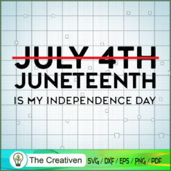 Juneteenth is My Independenc SVG Cut File for Cricut