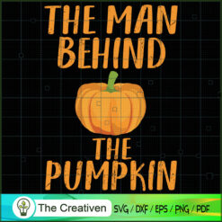 Halloween Pregnancy Man Pumpkin SVG Cut File for Cricut & Silhouette