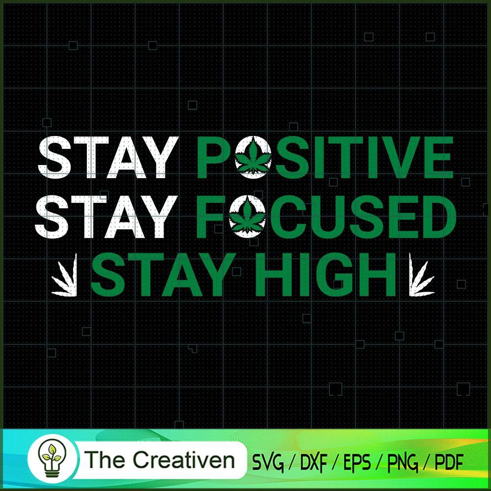 Stay Positive Stay Focused S SVG Cut File for Cricut 1 Stay Positive Stay Focused S SVG Cut File for Cricut