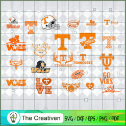 Tennessee Vols SVG, Division I Football Bowl Subdivision SVG, NCAA SVG