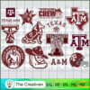 Texas A_M Aggies SVG Cut File for Cricut & Silhouette 3 Texas A M Aggies copy