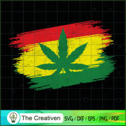 Cannabis Weed SVG Cut File for Cricut & Silhouette Design 12657