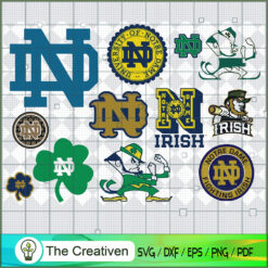 Notre Dame Fighting Irish SVG Cut File for Cricut & Silhouette