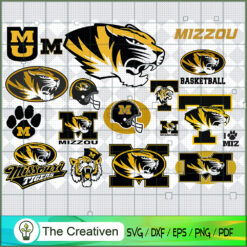 Missouri Tigers SVG Cut File for Cricut & Silhouette