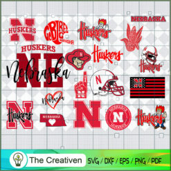 Nebraska Huskers SVG Cut File for Cricut & Silhouette
