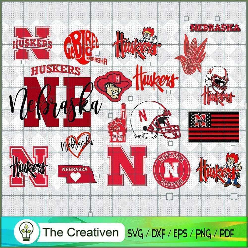 Nebraska Huskers SVG Cut File for Cricut & Silhouette 1 Nebraska Huskers SVG Cut File for Cricut & Silhouette