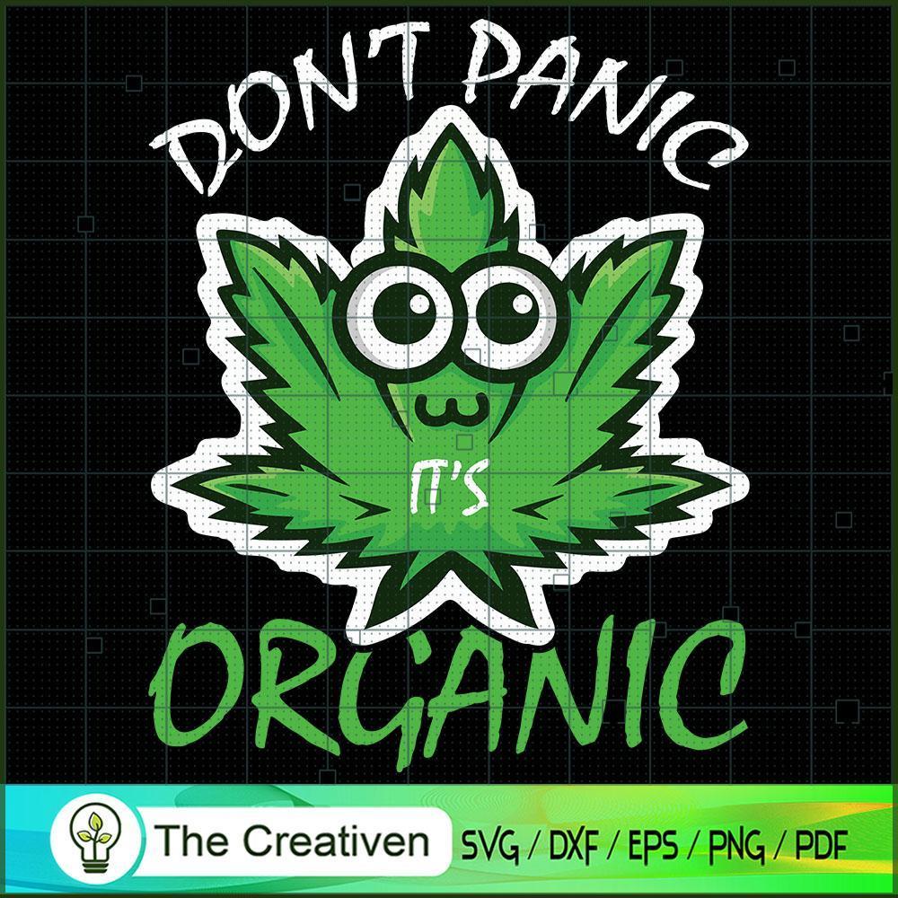 Organic Weed SVG Cut File for Cricut & Silhouette 1 Organic Weed SVG Cut File for Cricut & Silhouette