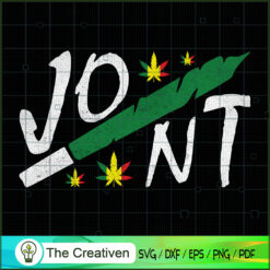 Joint Weed SVG Cut File for Cricut & Silhouette