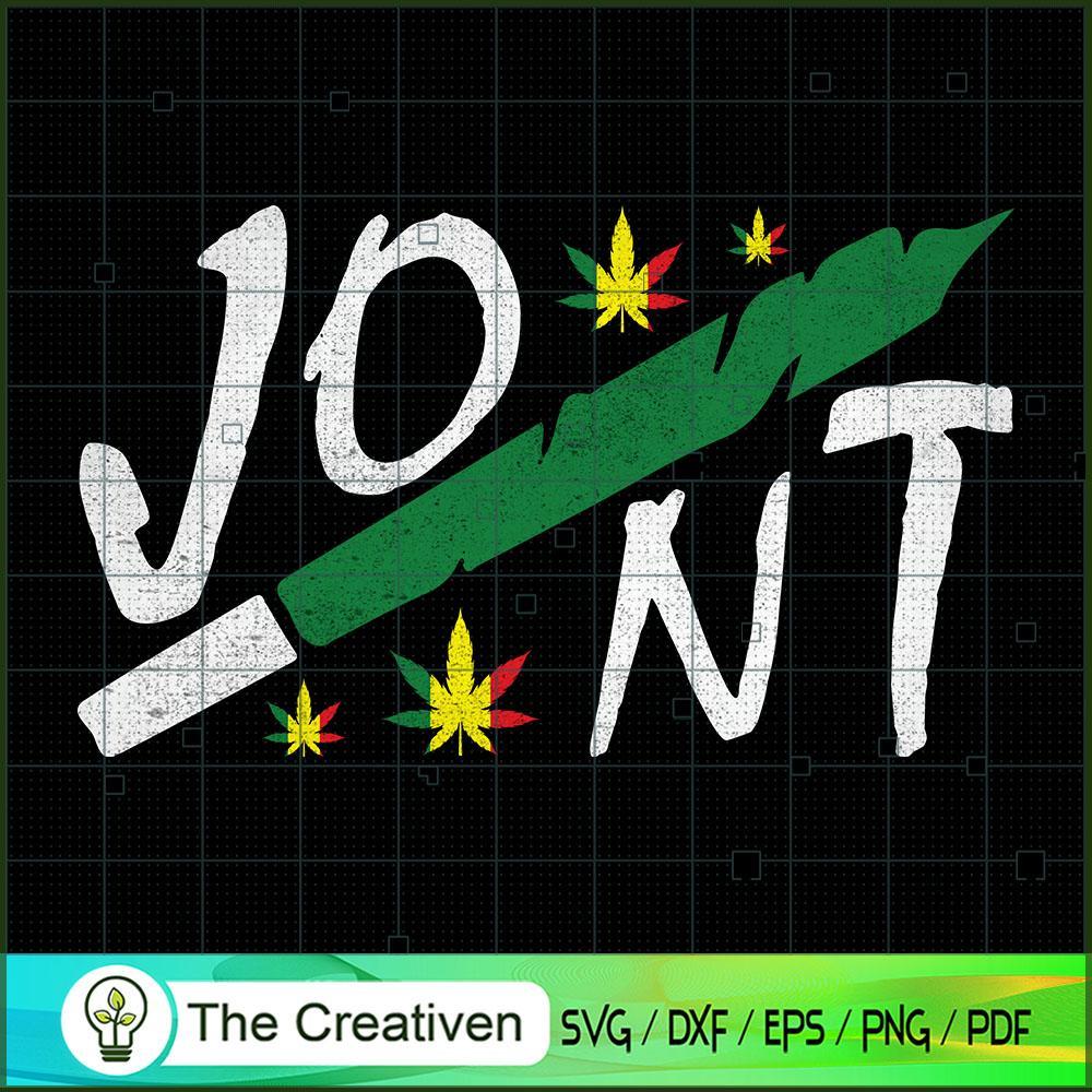 Joint Weed SVG Cut File for Cricut & Silhouette 1 Joint Weed SVG Cut File for Cricut & Silhouette