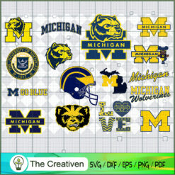 Michigan Wolverines SVG Cut File for Cricut & Silhouette