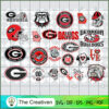 Georgia Bulldogs SVG Cut File for Cricut & Silhouette 3 Georgia Bulldogs copy