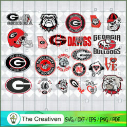 Georgia Bulldogs SVG Cut File for Cricut & Silhouette