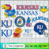 Kansas Jayhawks SVG Cut File for Cricut & Silhouette