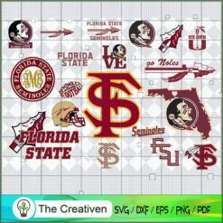 Florida State Seminoles SVG Cut File for Cricut & Silhouette