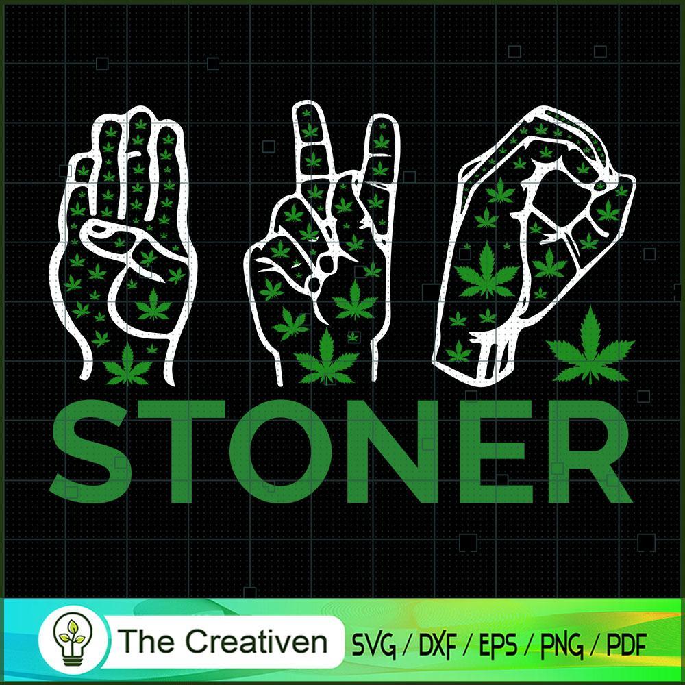 Cannabis Stoner SVG Cut File for Cricut & Silhouette 1 Cannabis Stoner SVG Cut File for Cricut & Silhouette