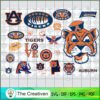 Auburn Tigers SVG, Division I Football Bowl Subdivision SVG, NCAA SVG 3 Auburn Tigers copy