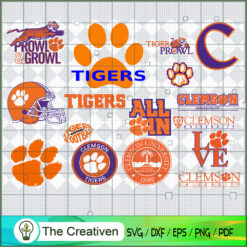 Clemson Tigers SVG, Division I Football Bowl Subdivision SVG, NCAA SVG