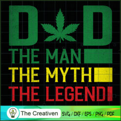 Cannabis Weed Dad SVG Cut File for Cricut & Silhouette