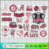 Alabama Crimson Tide SVG Cut File for Cricut & Silhouette
