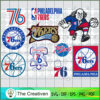 Philadelphia 76ers SVG Cut File for Cricut & Silhouette 2 Philadelphia 76ers copy