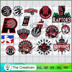Toronto Raptors Team SVG Cut File for Cricut & Silhouette