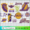 Los Angeles Lakers SVG Cut File for Cricut & Silhouette