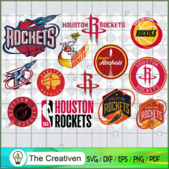 Houston Rockets SVG Cut File for Cricut & Silhouette