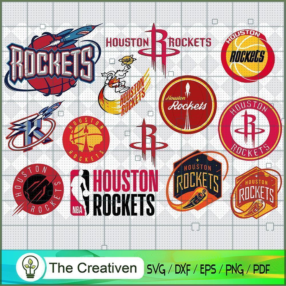 Houston Rockets SVG Cut File for Cricut & Silhouette 1 Houston Rockets SVG Cut File for Cricut & Silhouette