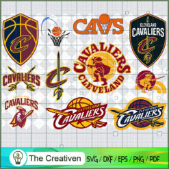 Cleveland Cavaliers SVG Cut File for Cricut & Silhouette