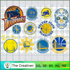 Golden State Warriors Team SVG Cut File for Cricut & Silhouette