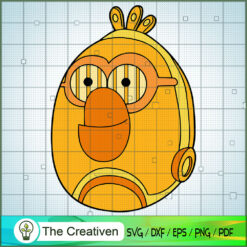 Angry Birds Star Wars C-3PO SVG Cut File for Cricut &  Design 12158