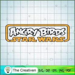 Angry Birds Star Wars Logo SVG Cut File for Cricut & Silhouette