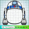 Angry Birds Star Wars R2-D2 SVG Cut File for Cricut & Silhouette