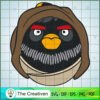 Angry Birds Star Wars Boom SVG Cut File for Cricut & S Design 12099