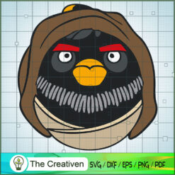 Angry Birds Star Wars Boom SVG Cut File for Cricut & S Design 12099