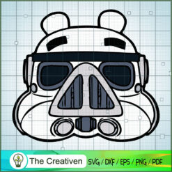 Angry Birds Star Wars Stormt SVG Cut File for Cricut Design 12083