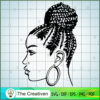 Black Girl Bun SVG, Africa Woman SVG, Black Woman SVG 3 67 copy 4