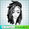 Dreadlock Woman SVG, Africa Woman SVG, Black Woman SVG 2 65 copy 5