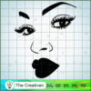 Facial Black Girl SVG, Africa Woman SVG, Black Woman SVG 2 58 copy 8
