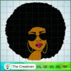 Afro Woman   SVG, Africa Woman SVG, Black Woman SVG