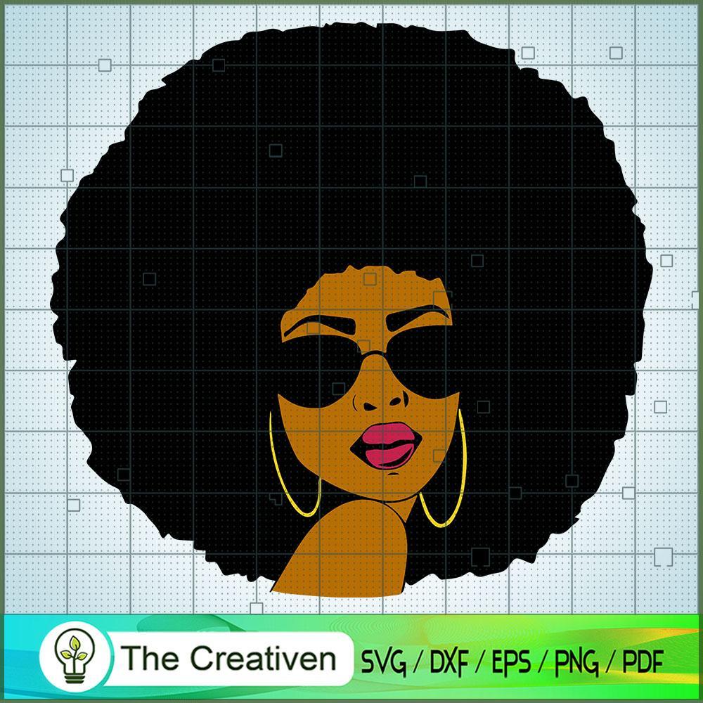 Afro Woman SVG, Africa Woman SVG, Black Woman SVG 1 Afro Woman SVG, Africa Woman SVG, Black Woman SVG